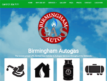 Tablet Screenshot of birminghamautogas.co.uk